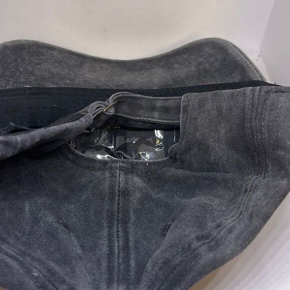 Vintage Steamboat Willie Mickey Mouse Cap – Black Washed Disney Hat - Picture 4 of 4